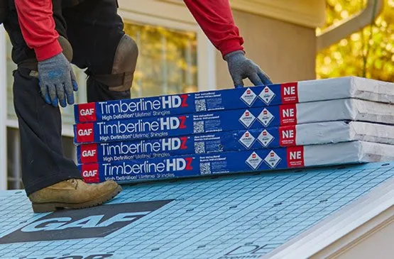 Local shingle roofing service after storm damage in Lebanon, GA by Hallmark Roofing & Construction