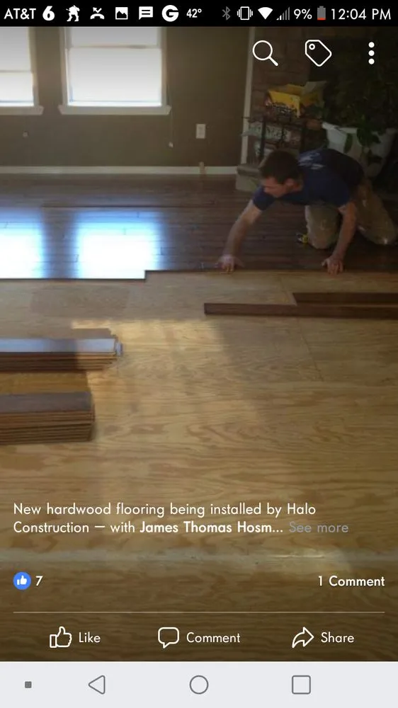 Slide of Halo Construction