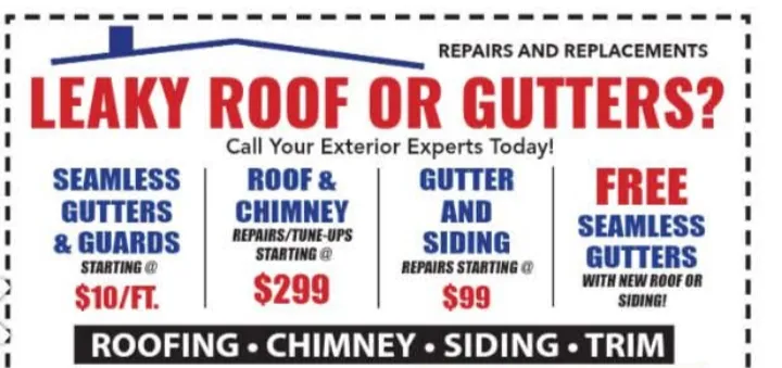 Slide of Hamburg Roof & Chimney