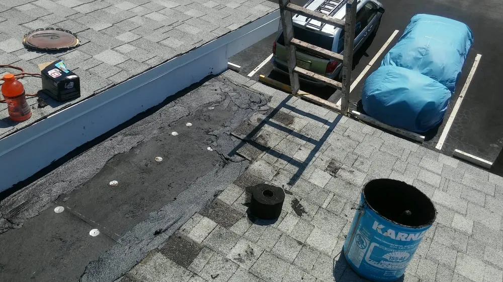 Slide of Hamilton Bros. Roofing