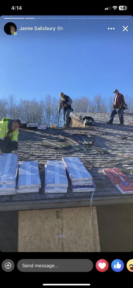 Local metal roofing installation for homes in Harold, KY by Hamiltons Construction