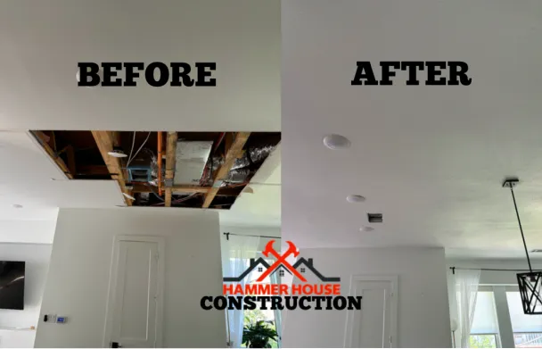 Slide of Hammer House Construction