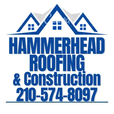 Hammerhead Roofing & Construction Logo