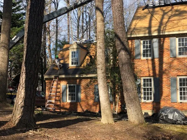 Emergency residential roofing service in Farnham, VA by Hampton Roads Roofs and More