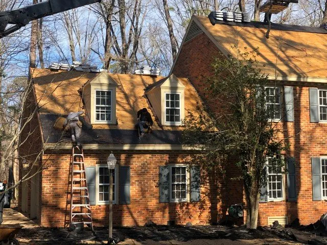Emergency roof leak repair after storm damage across Farnham, VA - Hampton Roads Roofs and More