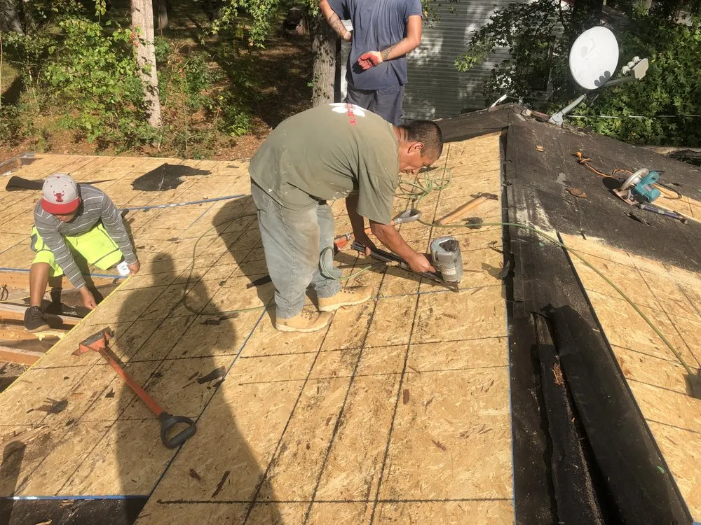 Emergency roof leak repair in Farnham, VA - Hampton Roads Roofs and More