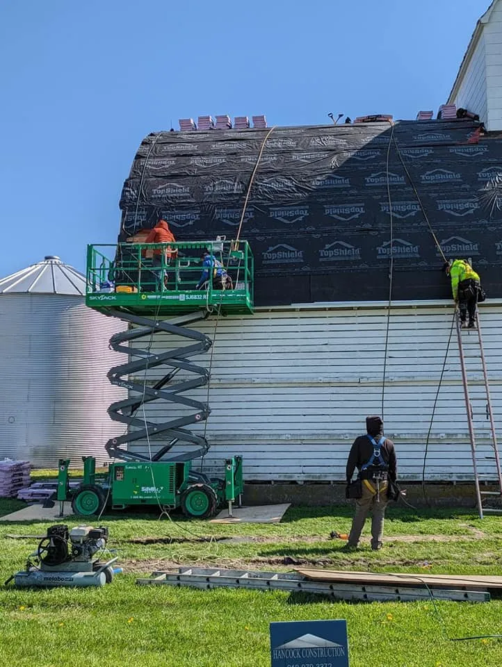 Slide of Hancock Construction