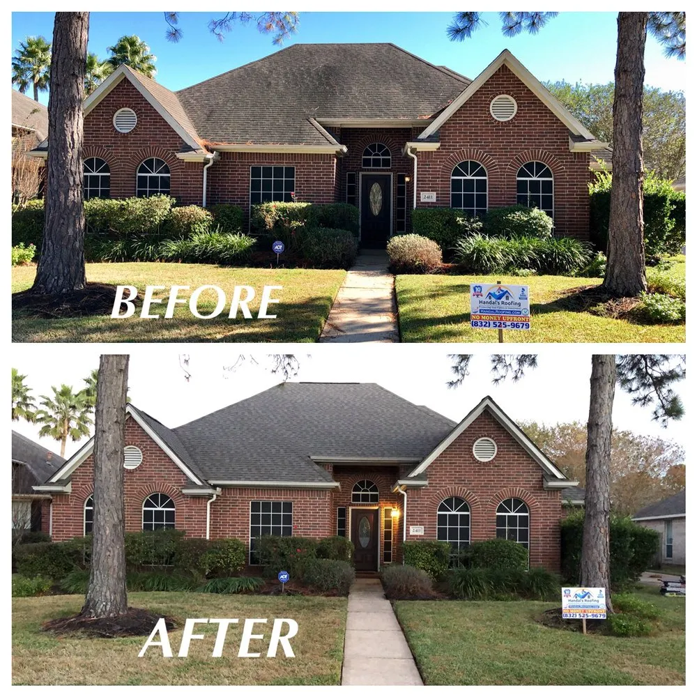 Slide of Handal’s Roofing