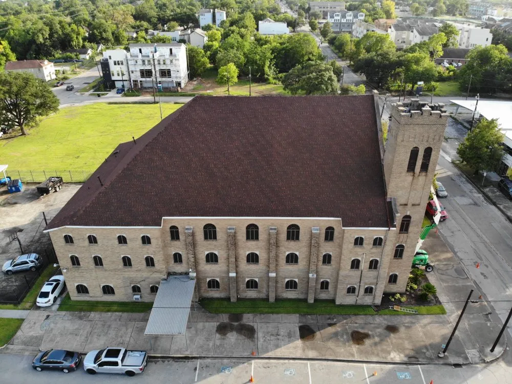 Slide of Handal’s Roofing