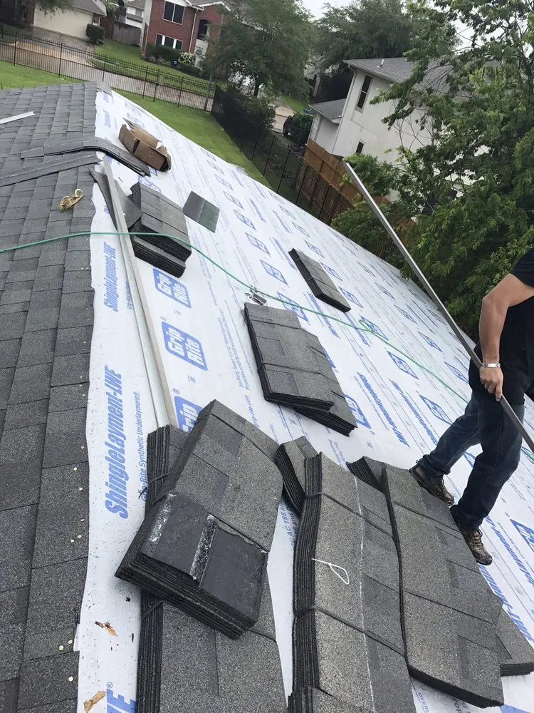 Slide of Handal’s Roofing