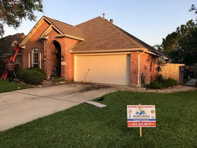 Slide of Handal’s Roofing