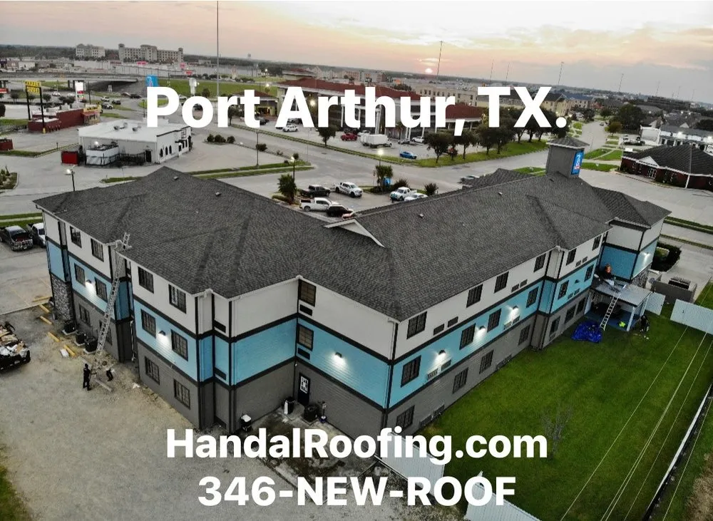 Slide of Handal's Roofing