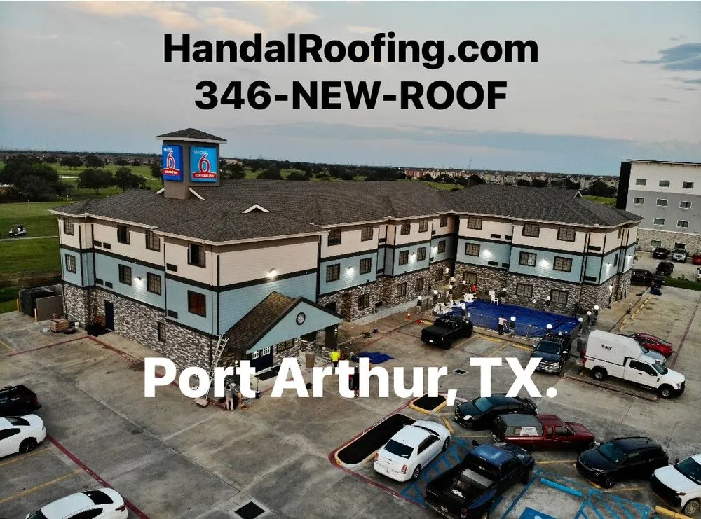 Slide of Handal's Roofing