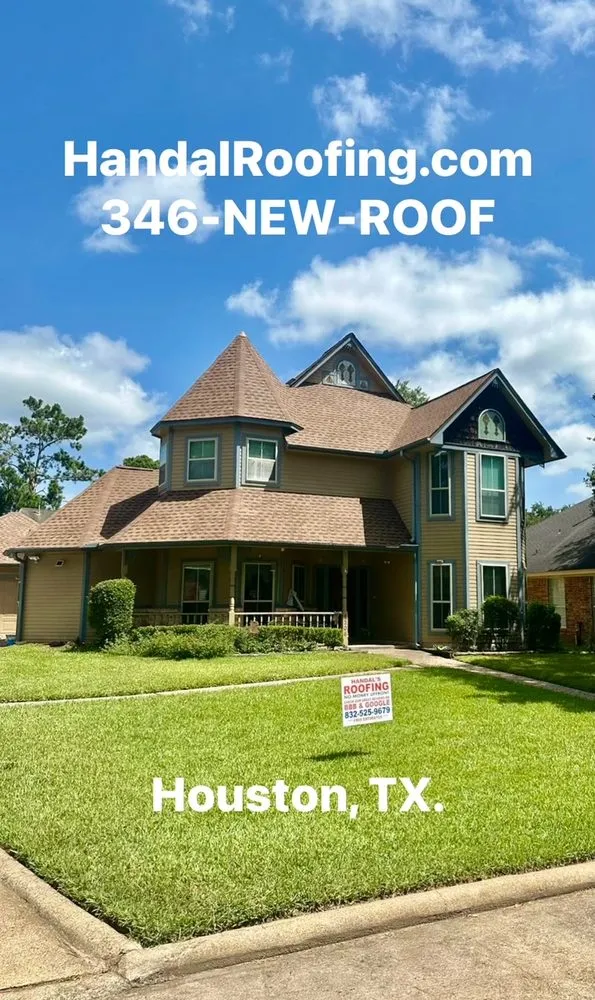 Slide of Handal's Roofing