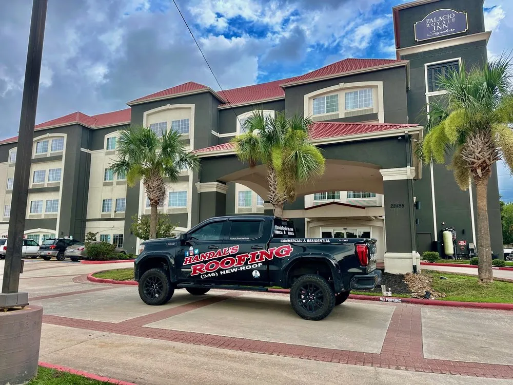 Slide of Handal's Roofing