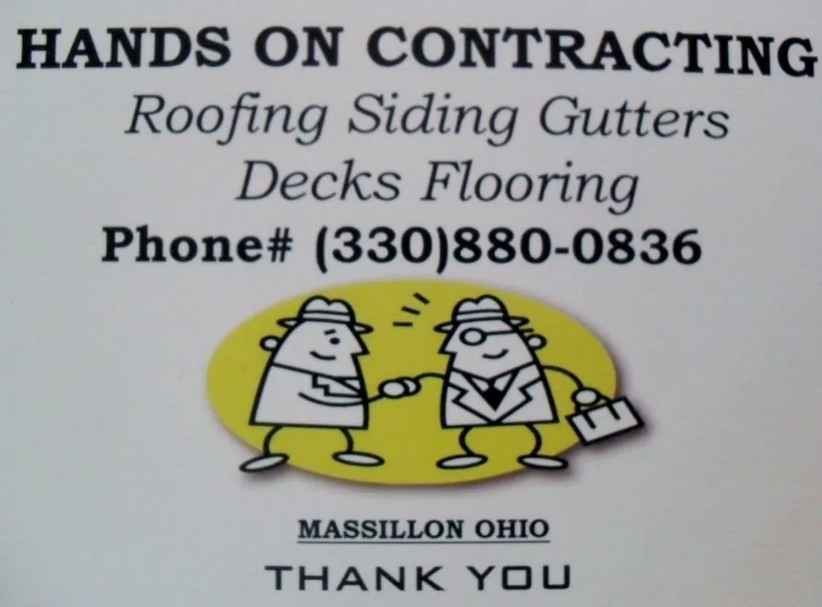 Slide of Hands On Contracting