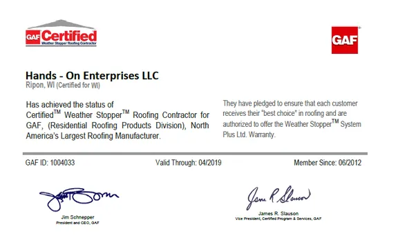 Slide of Hands-On Enterprises