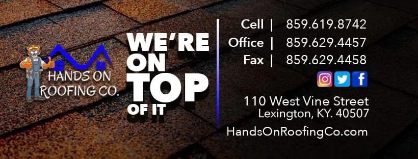 Slide of Hands On Roofing