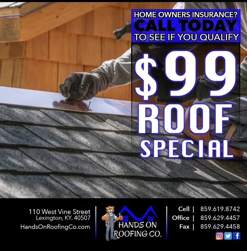 Slide of Hands On Roofing