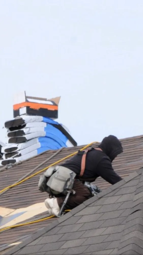 Emergency storm damage roof repair for homes in Warm Springs, GA by Handy hanks home repair and improvements
