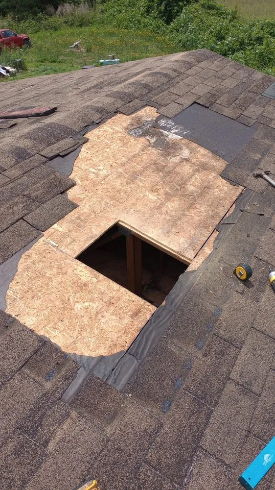 Slide of Handy man repairs and yard services.