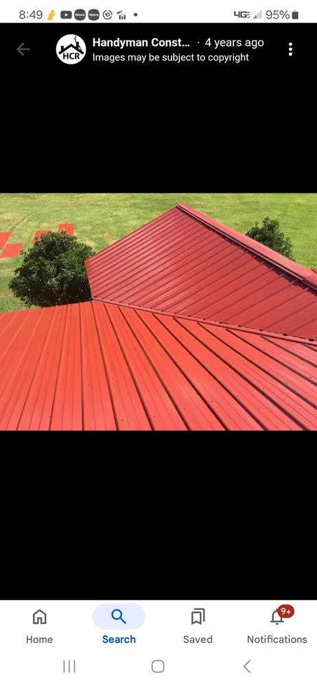 Emergency residential roofing service in Warm Springs, GA by Handyman Construction and Roofing