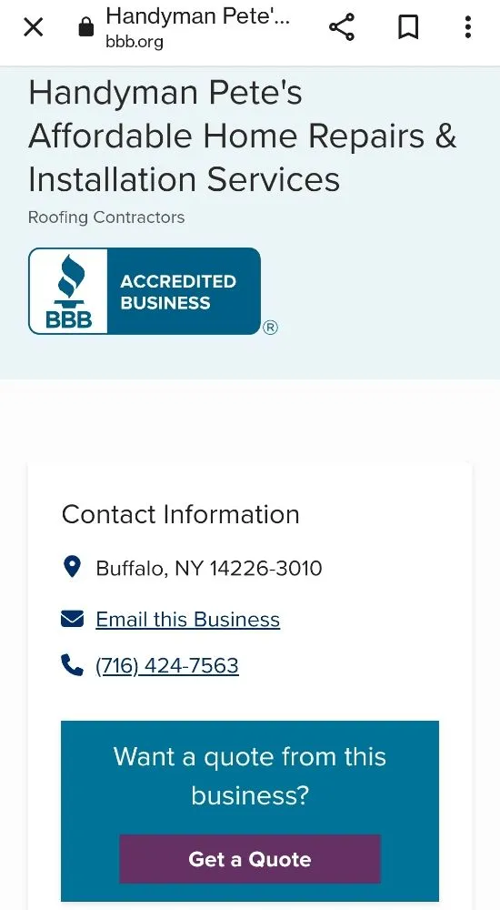 Slide of Handyman Pete's Affordable Home Repair's