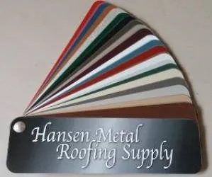 Slide of Hansen Metal Roofing Supply