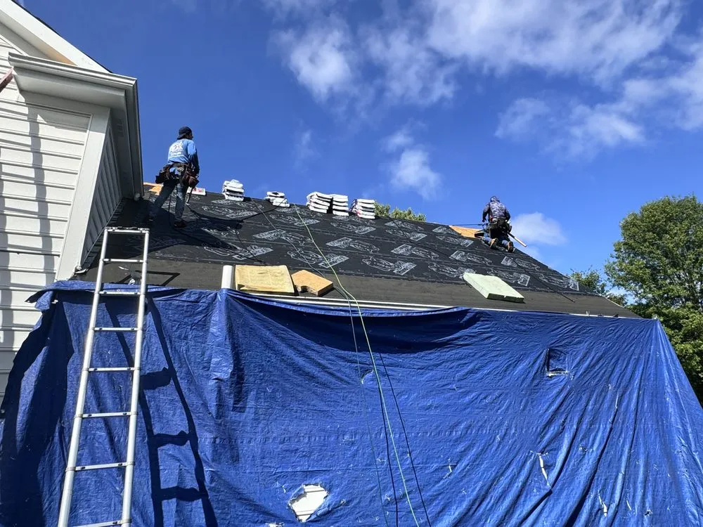 Slide of Happy Dads Roofing