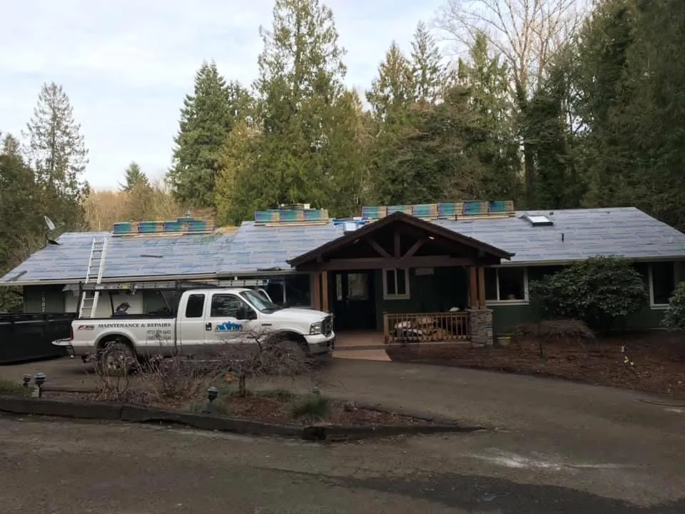 Slide of Happy Valley Roofing