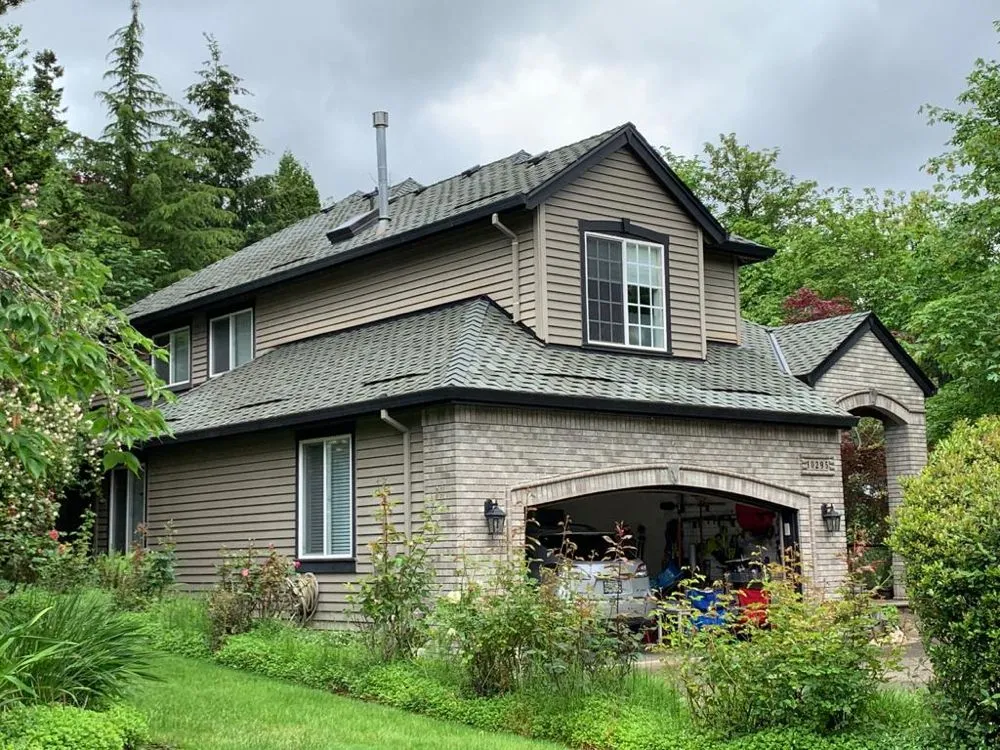 Slide of Happy Valley Roofing