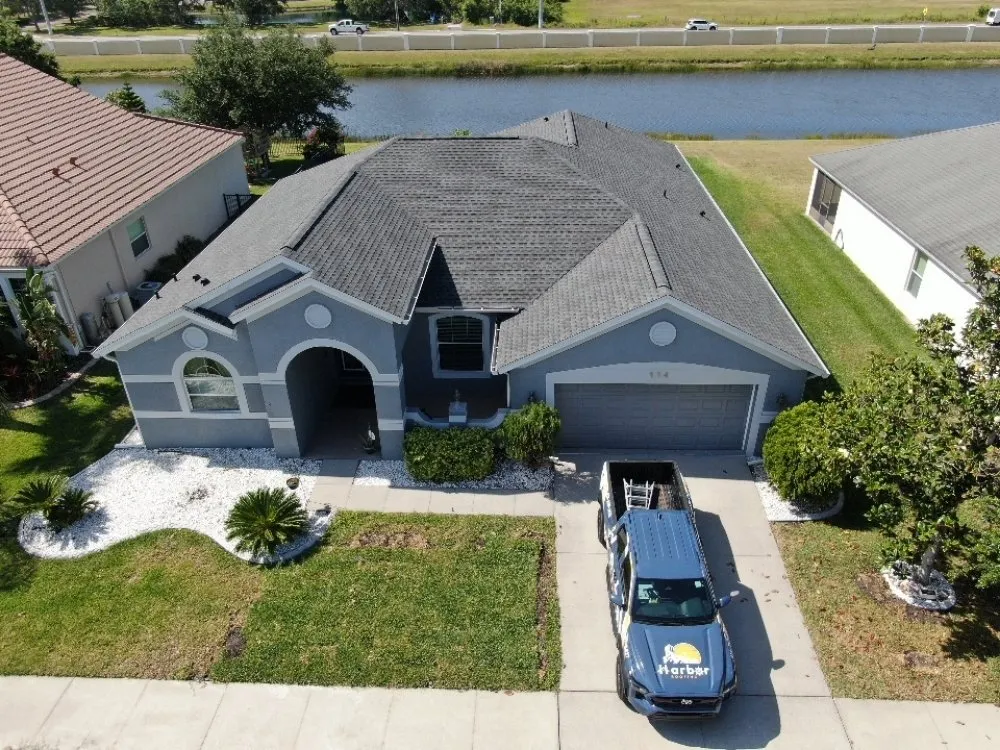 Slide of Harbor Roofing