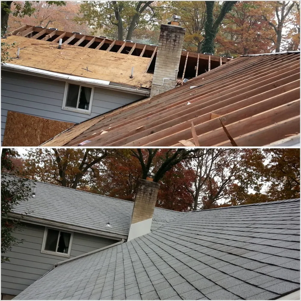 Slide of Hard Hatters Roofing & Construction