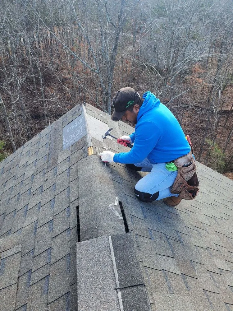 Licensed metal roofing installation for homes in Talking Rock, GA by Hardcore Roofing & Construction