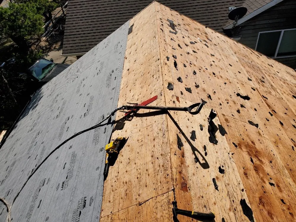 Slide of Hardesty Roof Replacement