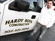 Slide of Hardy Boys Construction