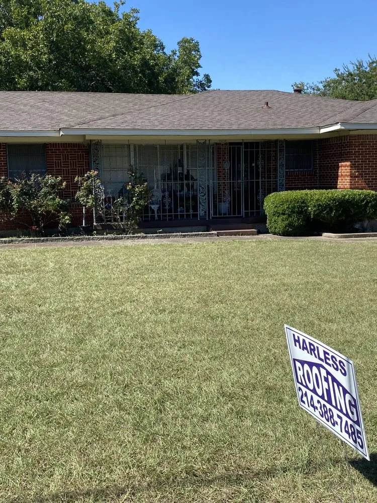 Slide of Harless Roofing