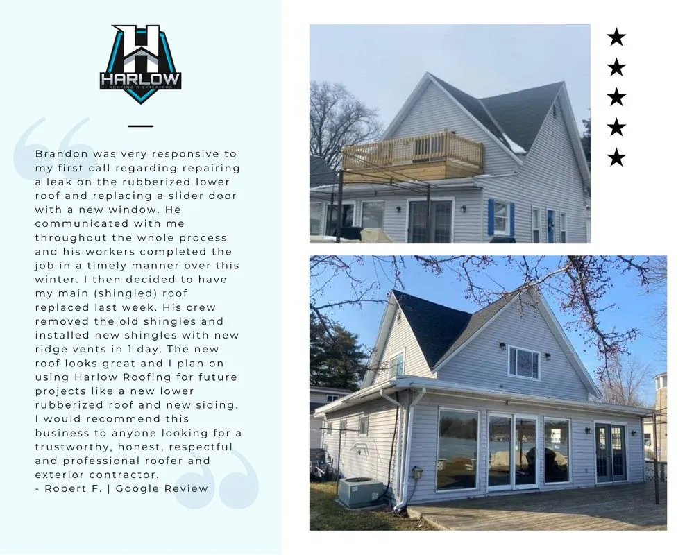 Slide of Harlow Roofing & Exteriors