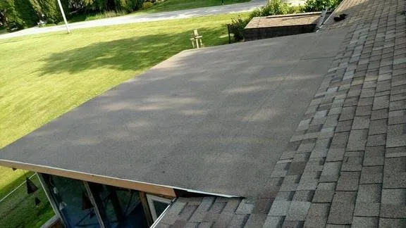 Slide of Harold's Roofing