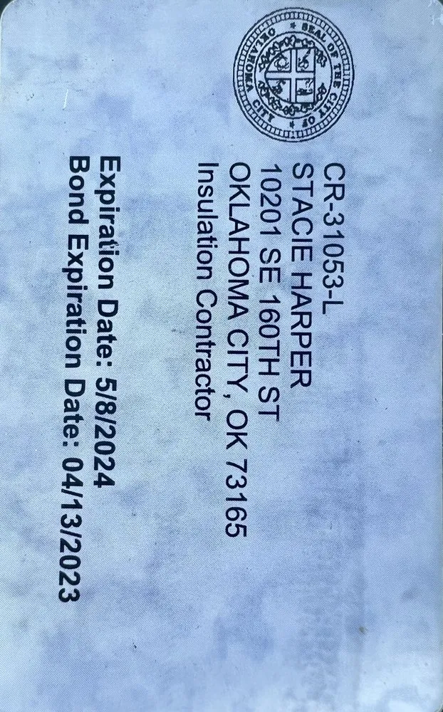 Slide of Harper's Insulation