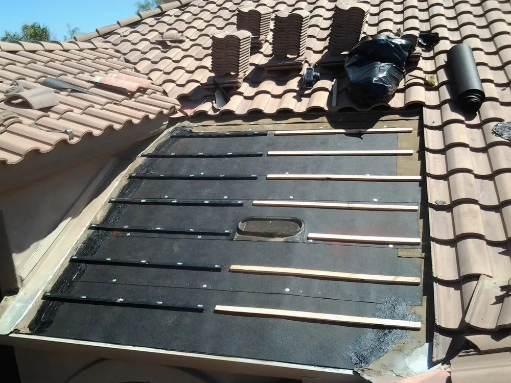 Slide of Harper's Roofing