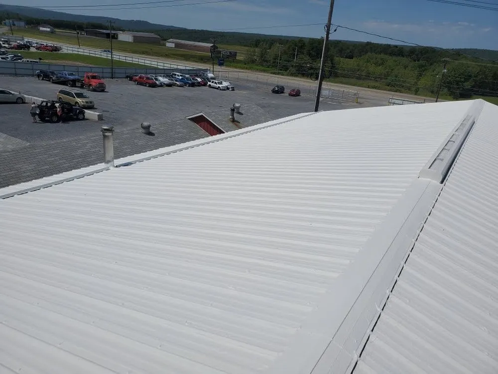 Local flat roof repair in New Paris, PA by Harris Roofing