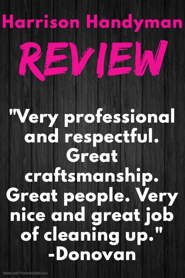 Slide of Harrison Handyman and Construction Services