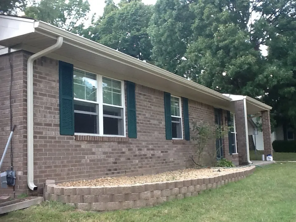 Slide of Harrison Seamless Guttering