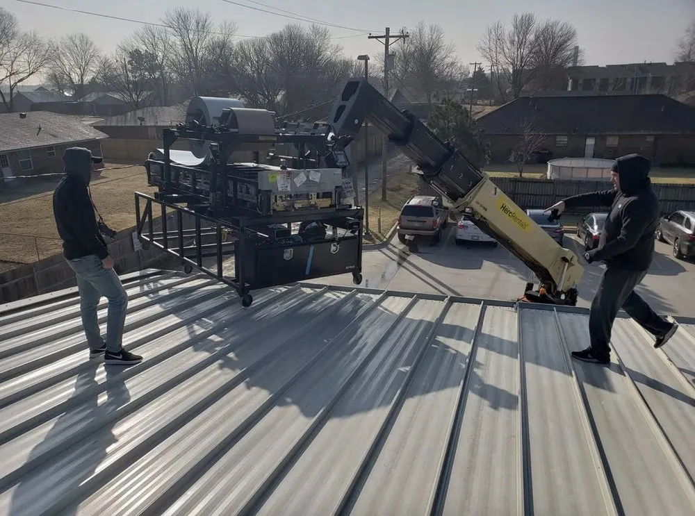 Slide of Harry's Roofing and Construction