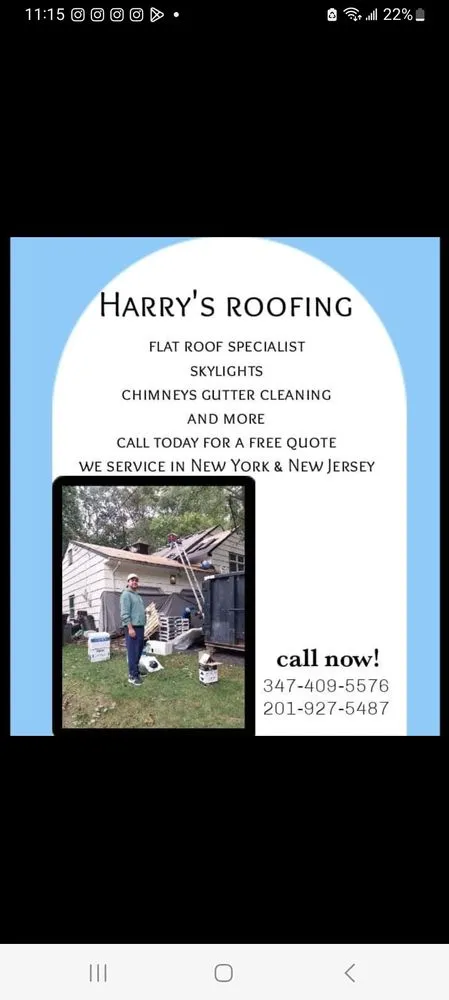 Slide of Harrys Roofing Contractors