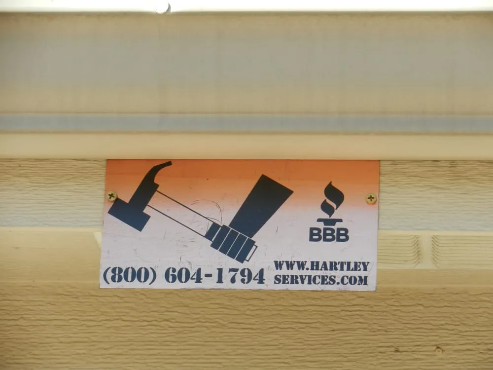 Slide of Hartley Services