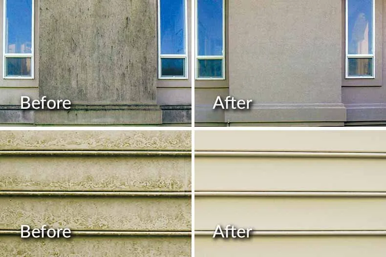 Slide of Harvey's Pressure Washing