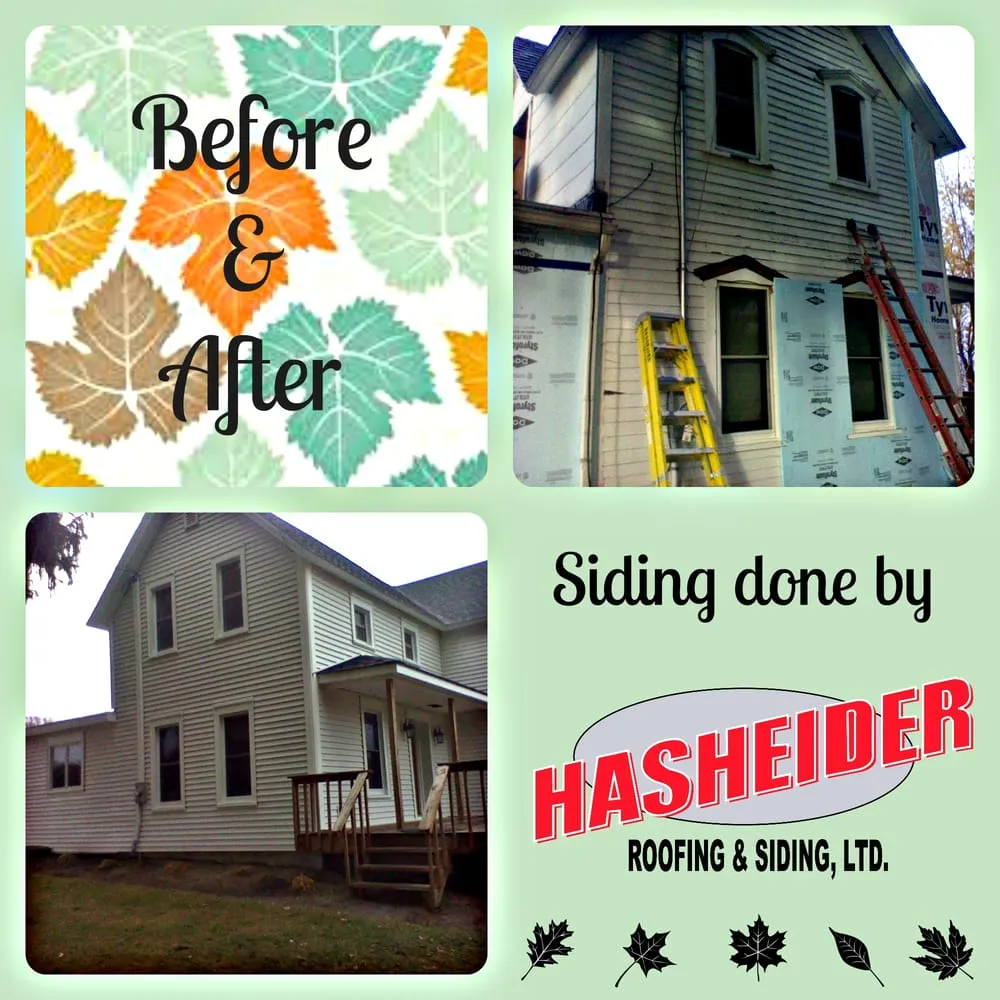 Slide of Hasheider Roofing & Siding