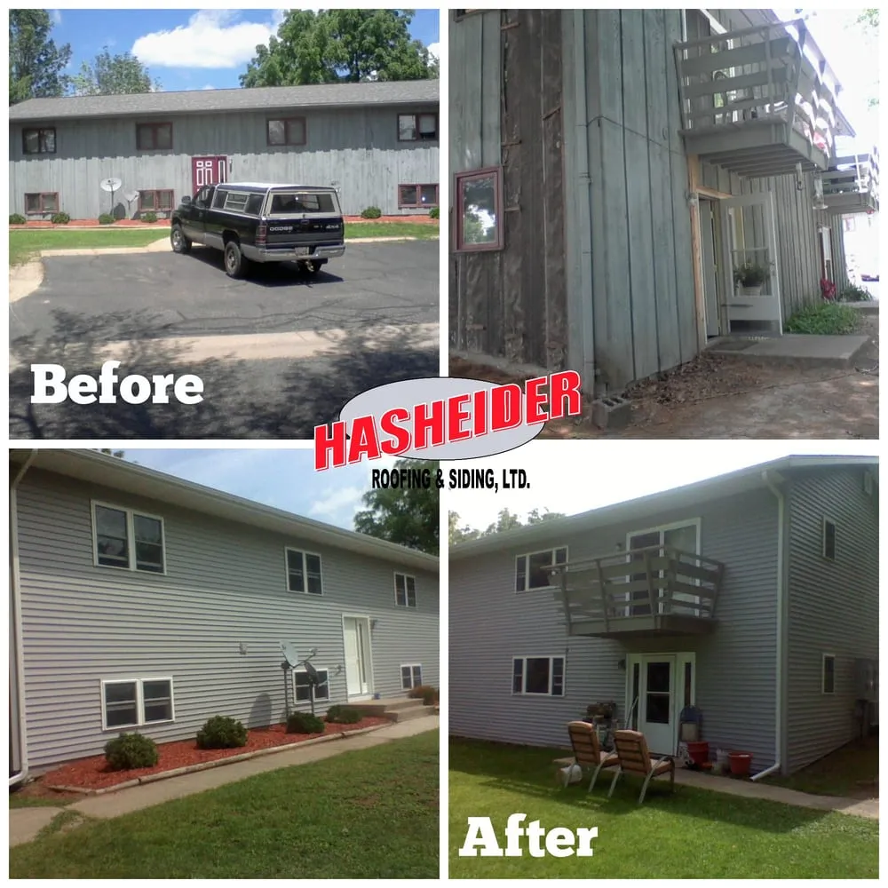 Slide of Hasheider Roofing & Siding
